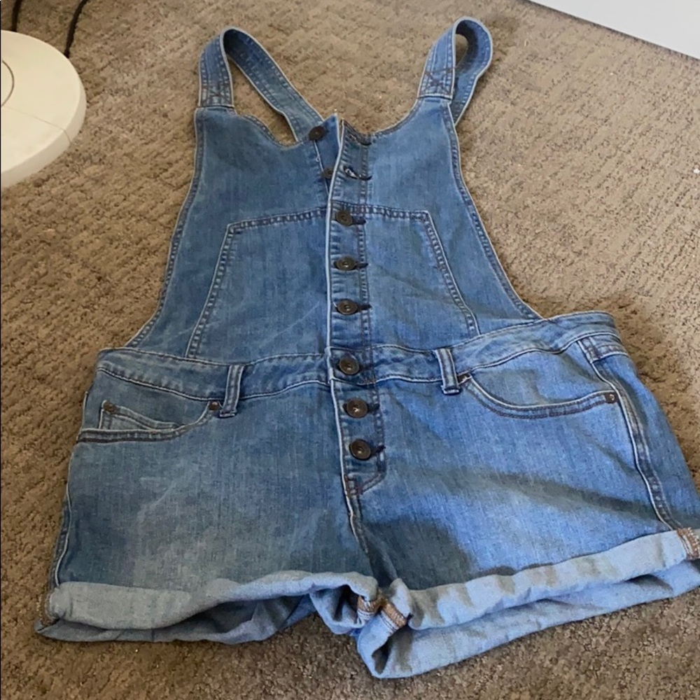 Free People Shorts Overalls